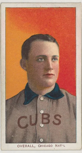 Overall, Chicago, National League, from the White Border series (T206) for the American Tobacco Company