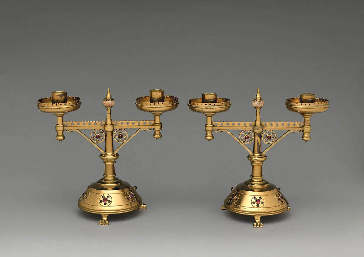 Candlestick (one of a pair) — Hart, Son, Peard & Co.|Bruce J. Talbert