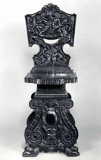 Side chair (sgabello, pair with 1975.1.2038)