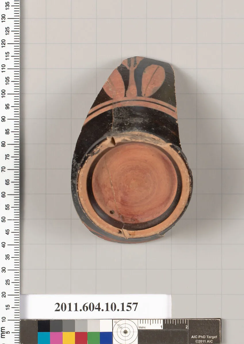 Terracotta fragment of a skyphos (deep drinking cup) — Unknown