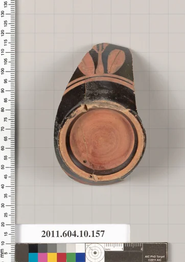 Terracotta fragment of a skyphos (deep drinking cup)