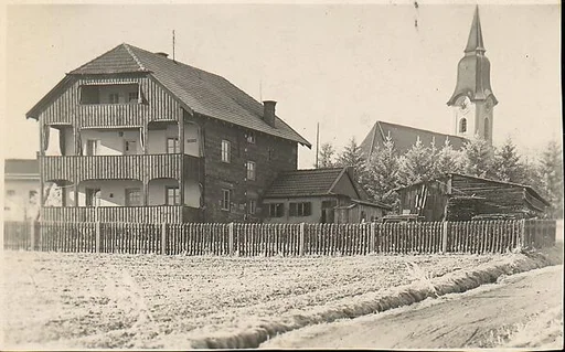 House and Church in Germany