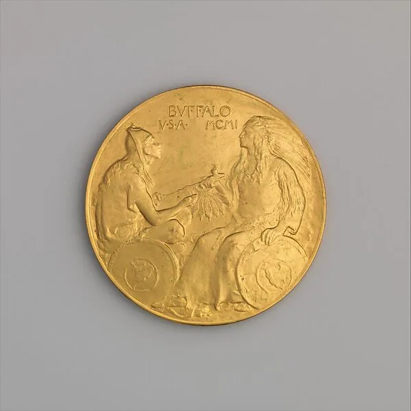 Pan-American Exposition Award Medal — Hermon Atkins MacNeil