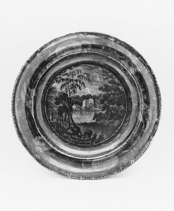 Plate — Enoch Wood & Sons