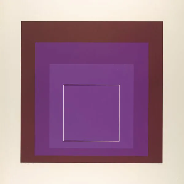 White Line Squares XI (Series I) — Josef Albers|Gemini G.E.L.