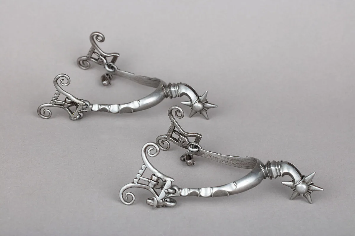 Pair of Rowel Spurs — Unknown