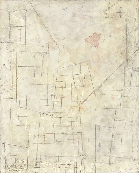 Courtyard III — Lyonel Charles Feininger
