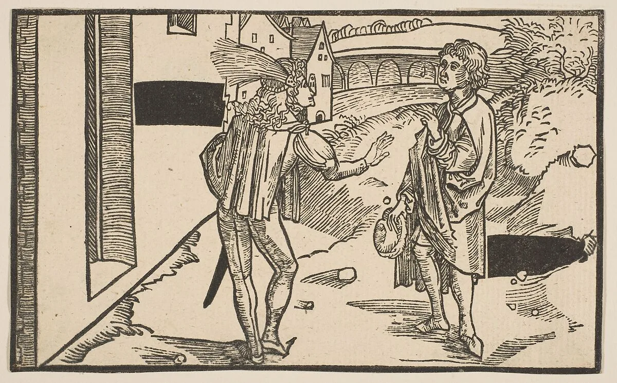 Eunuchus, from The Comedie of Terence, 19th century reprint — Albrecht Dürer