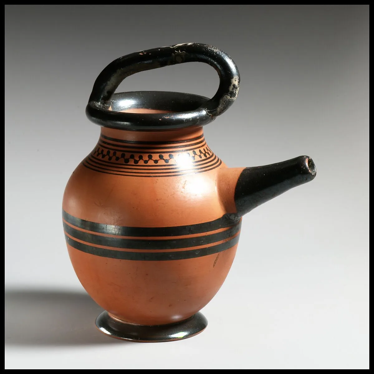 Terracotta feeding bottle — Unknown