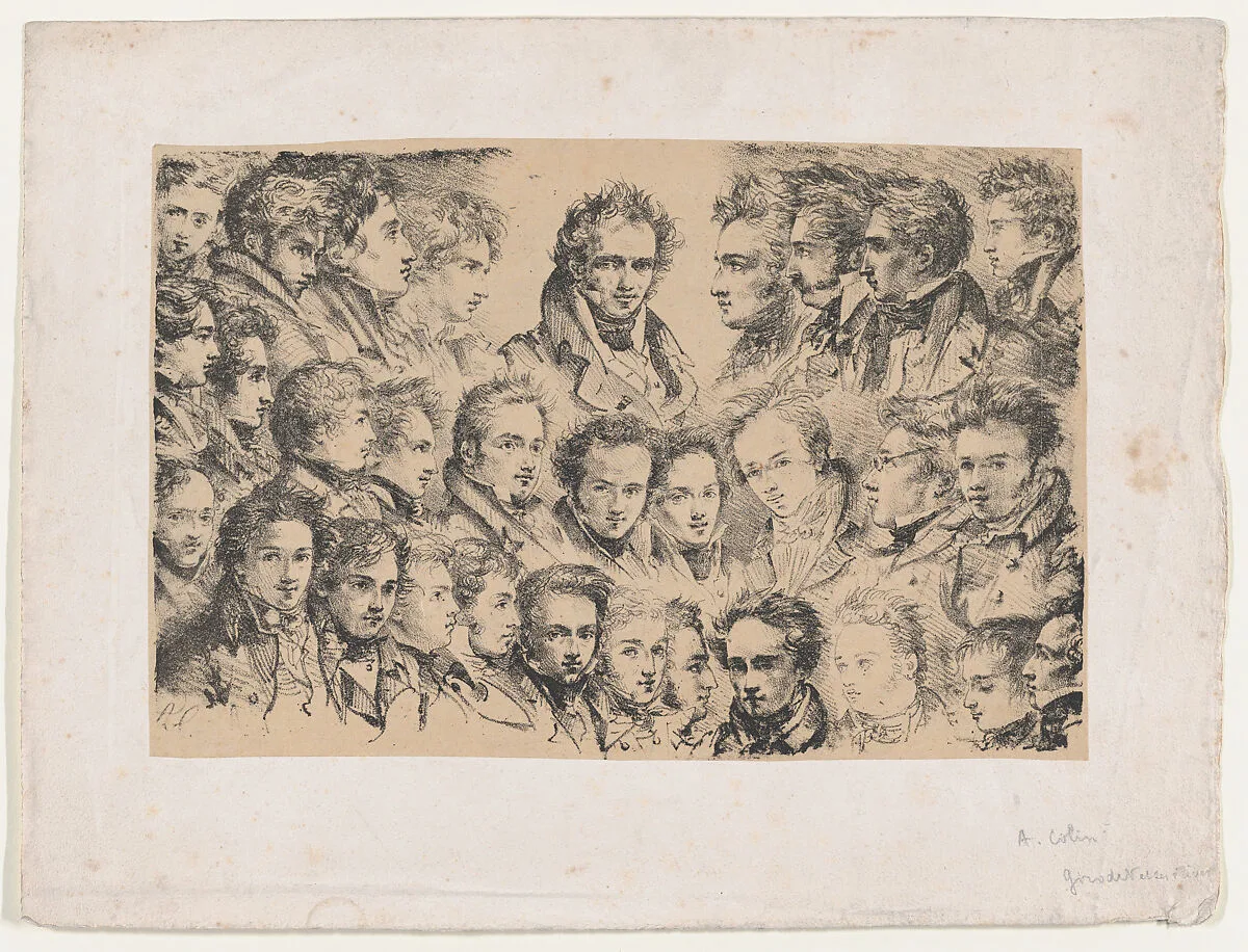 Girodet and His Students — Alexandre-Marie Colin|Anne Louis Girodet-Trioson