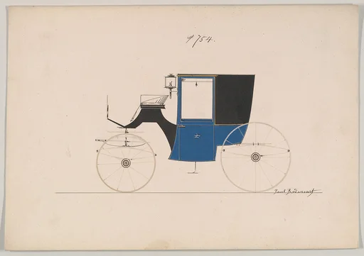 Design for Brougham, no. 754