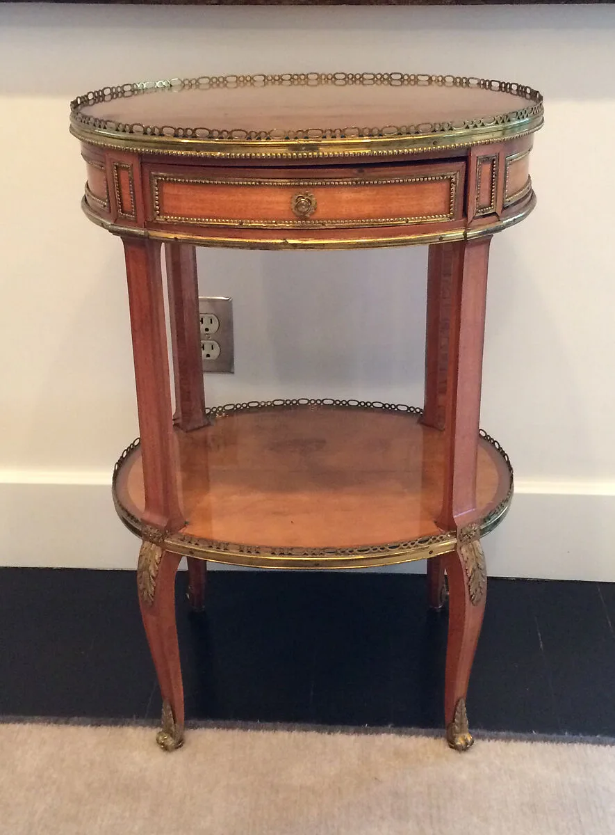 Small oval table — Claude-Charles Saunier