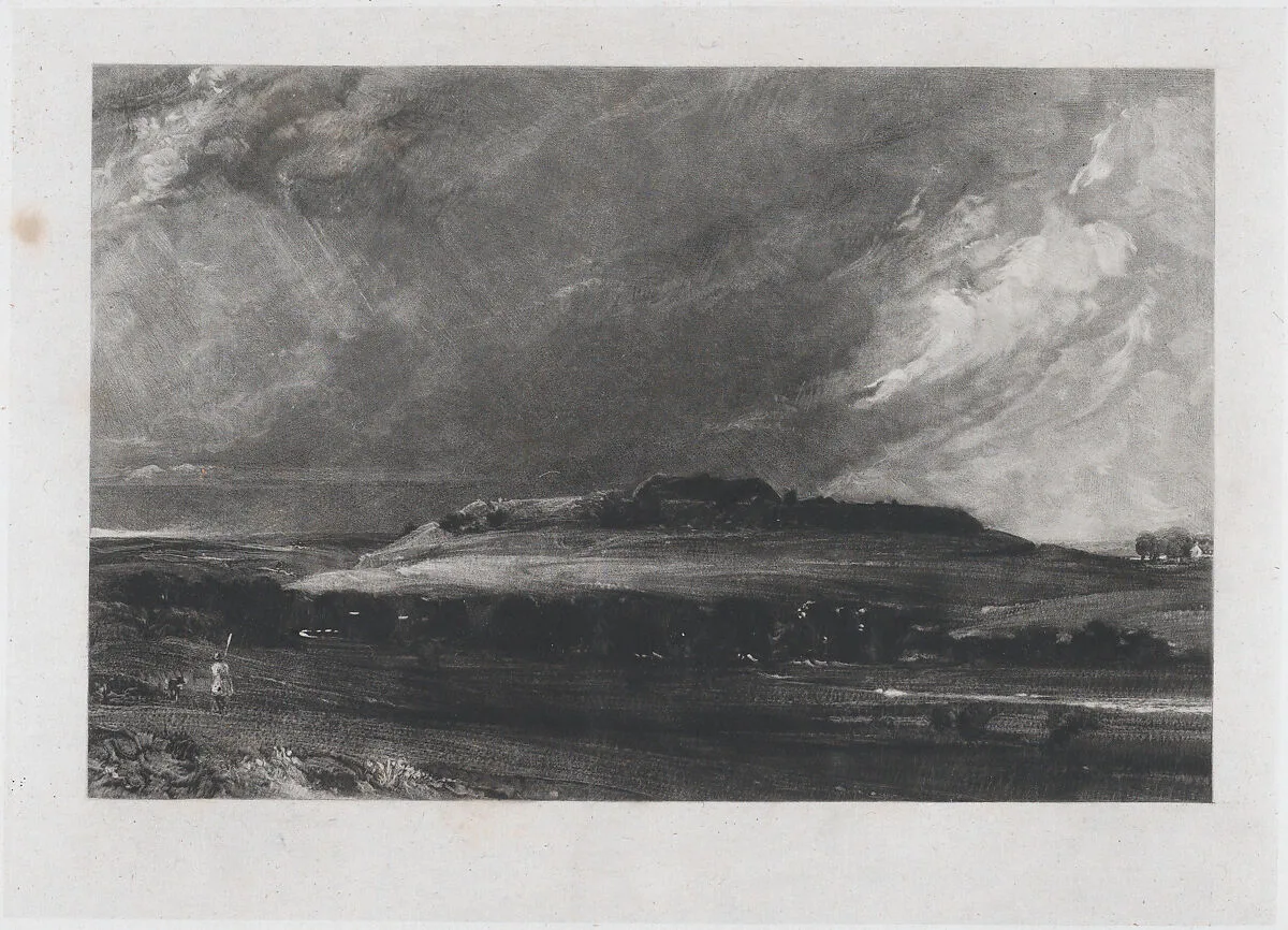 Old Sarum — David Lucas|John Constable