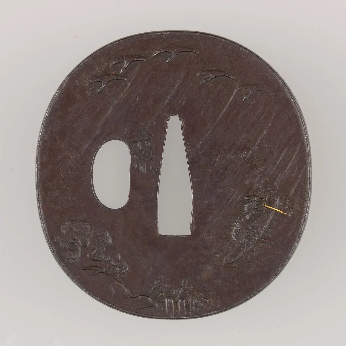 Sword Guard (Tsuba) — Honjō Yoshitane