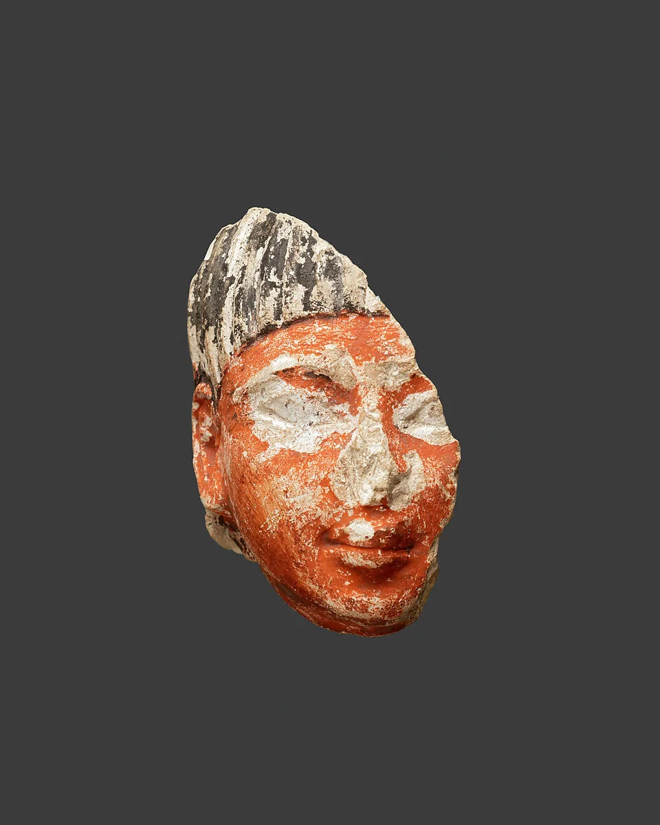 Fragmentary Head of a Man — Unknown