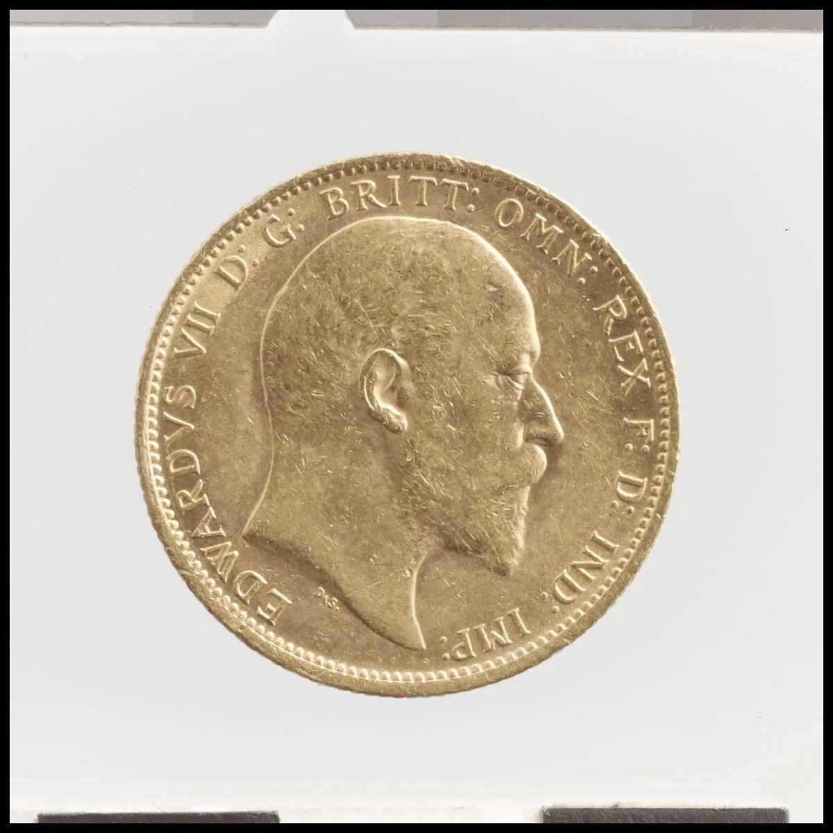 Edward VII sovereign — Benedetto Pistrucci|G.W. DeSaulles