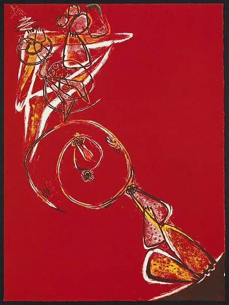 Untitled, Tam 1709A State III (7/20) — Frank Lobdell|Tamarind Lithography Workshop