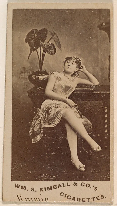 Miss Ammie, from the Actresses series (N203) issued by Wm. S. Kimball & Co. — William S. Kimball & Company
