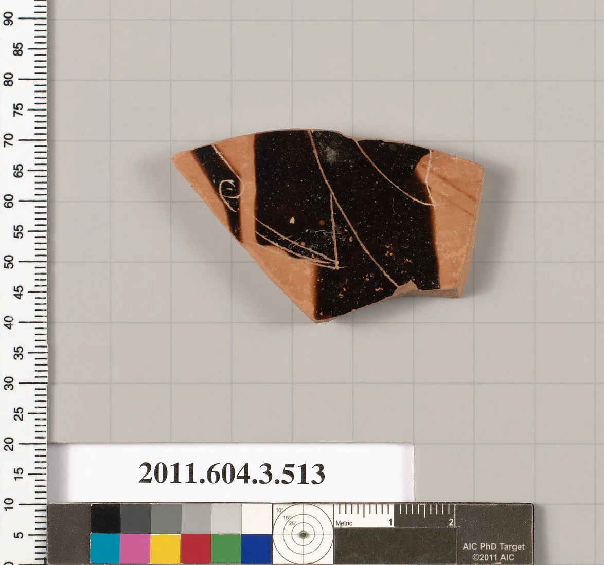Terracotta fragment of a column-krater (bowl for mixing wine and water) — Unknown