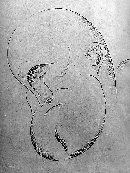 Caricature of a Man — Elie Nadelman