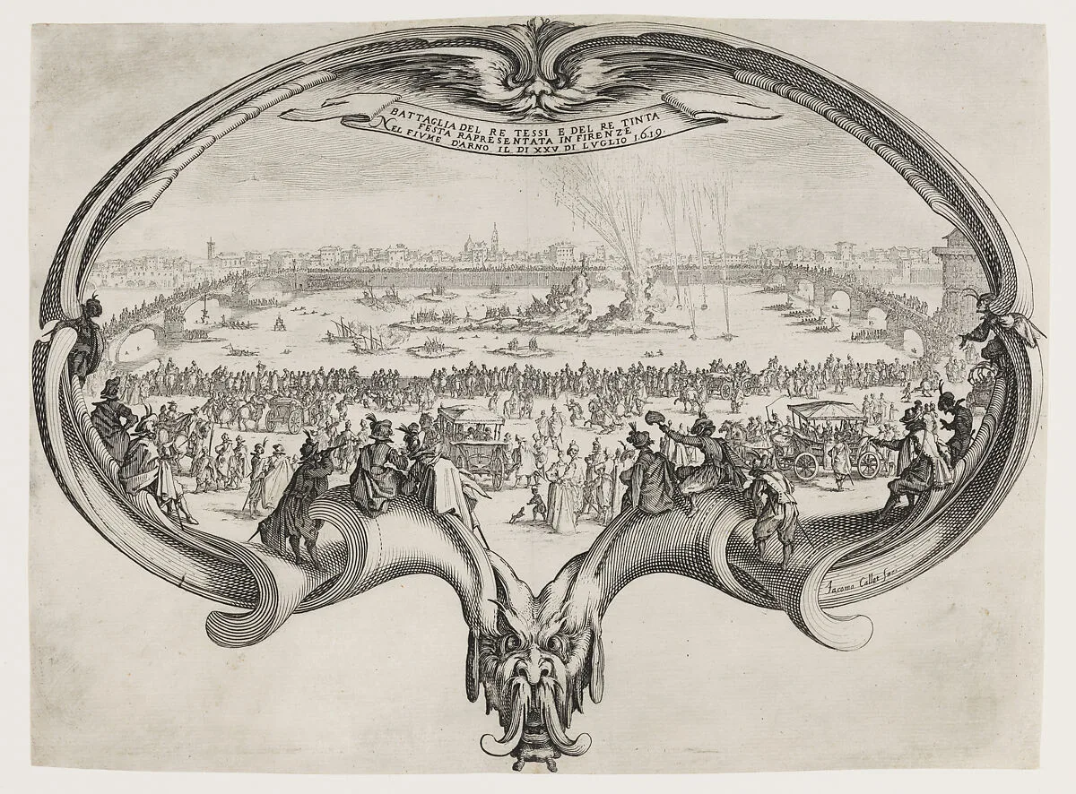 The Feast of Saint James, Florence, July 25, 1619 — Jacques Callot