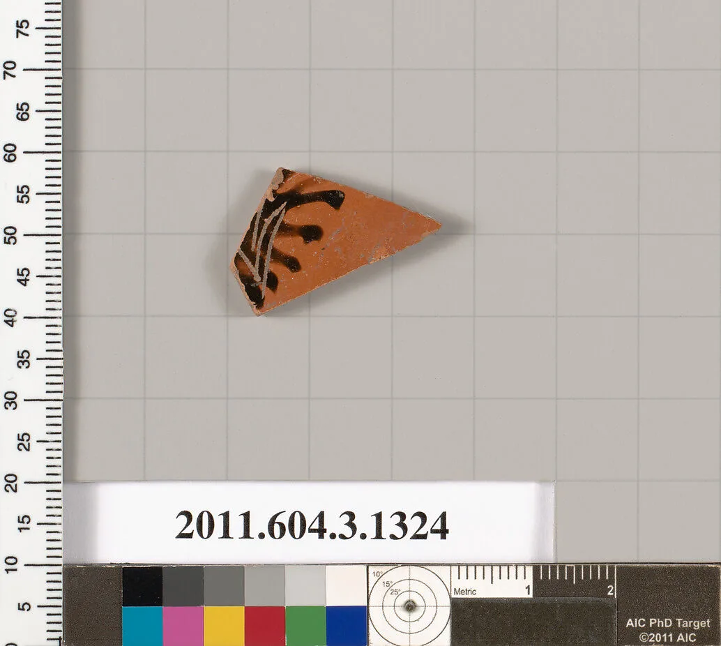 Terracotta fragment of a skyphos (deep drinking cup) — Unknown