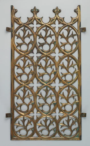 Decorative grill from the Palace of Westminster