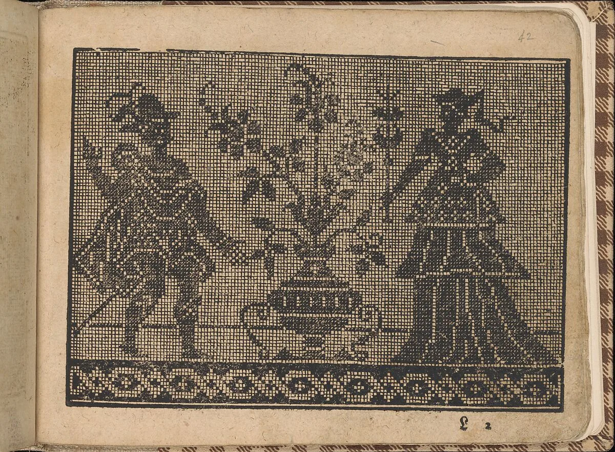 New Künstlichs Modelbuch (Page 42 recto) — Bernhard Jobin