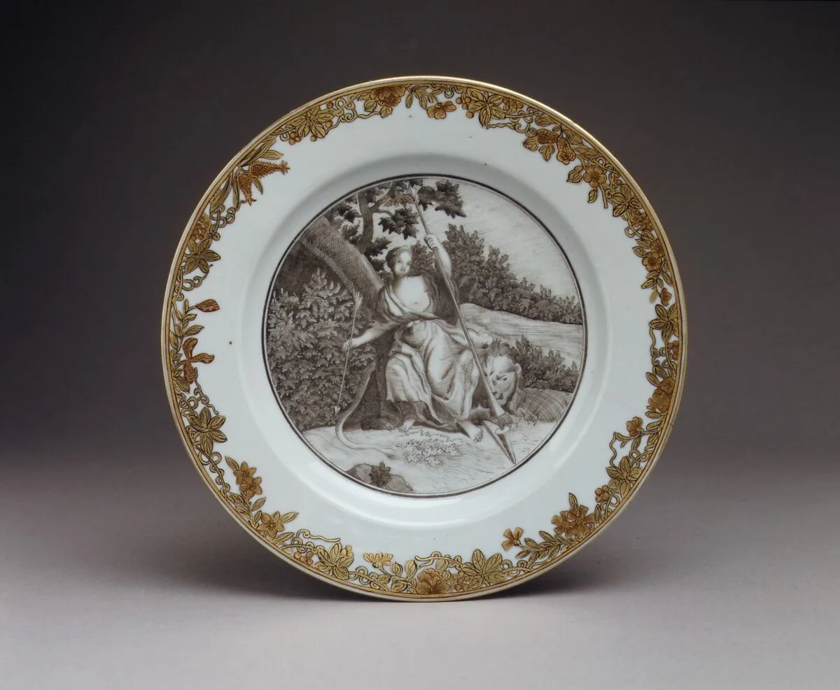 Soup plate — Unknown