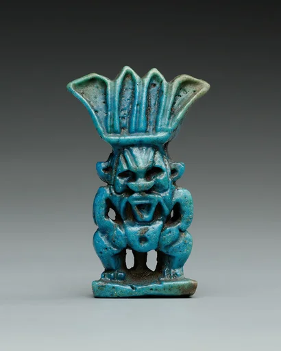 Double-sided Bes amulet
