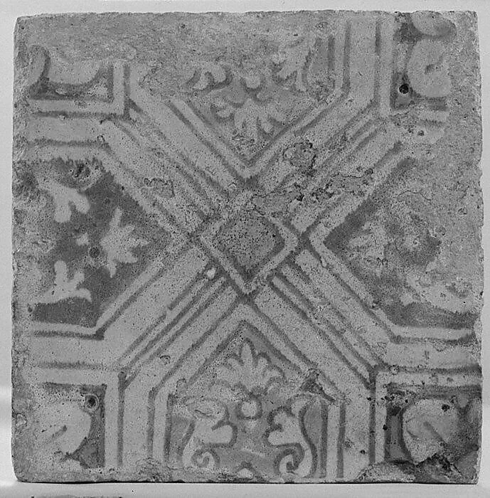 Floor tile — Unknown