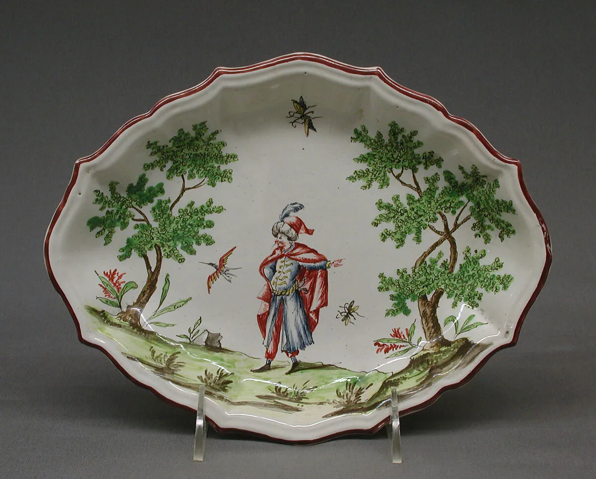Dish (one of a pair) — Felice Clerici