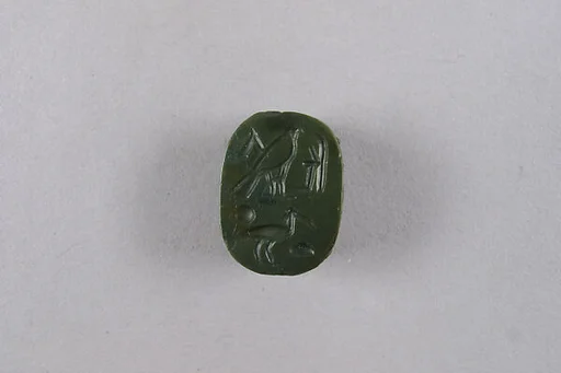 Scarab Inscribed with Blessing Related to Horus