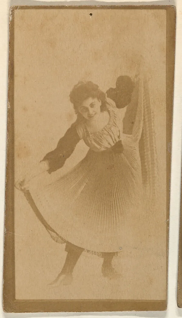 Bowing actress, from the Actresses series (N668) — Unknown