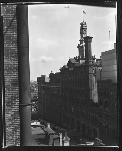 [Jacob Ruppert Brewery Building, From Roof of Evans's Apartment Building?, New York City]