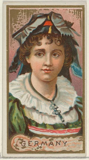 Germany, from the Types of All Nations series (N24) for Allen & Ginter Cigarettes