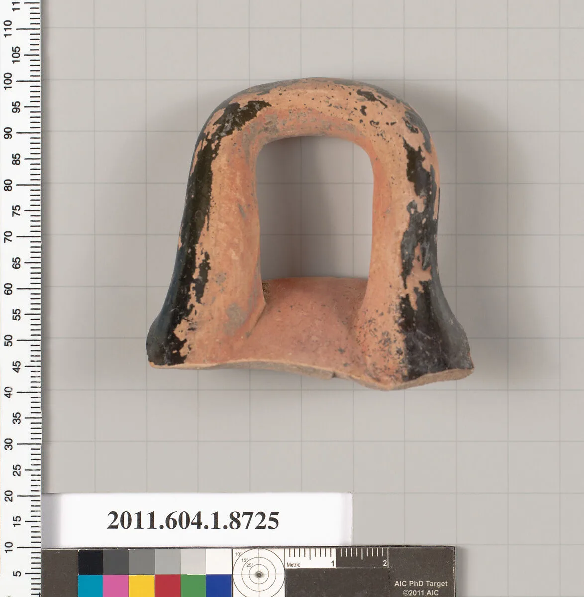 Terracotta fragment of a kylix (drinking cup) — Unknown