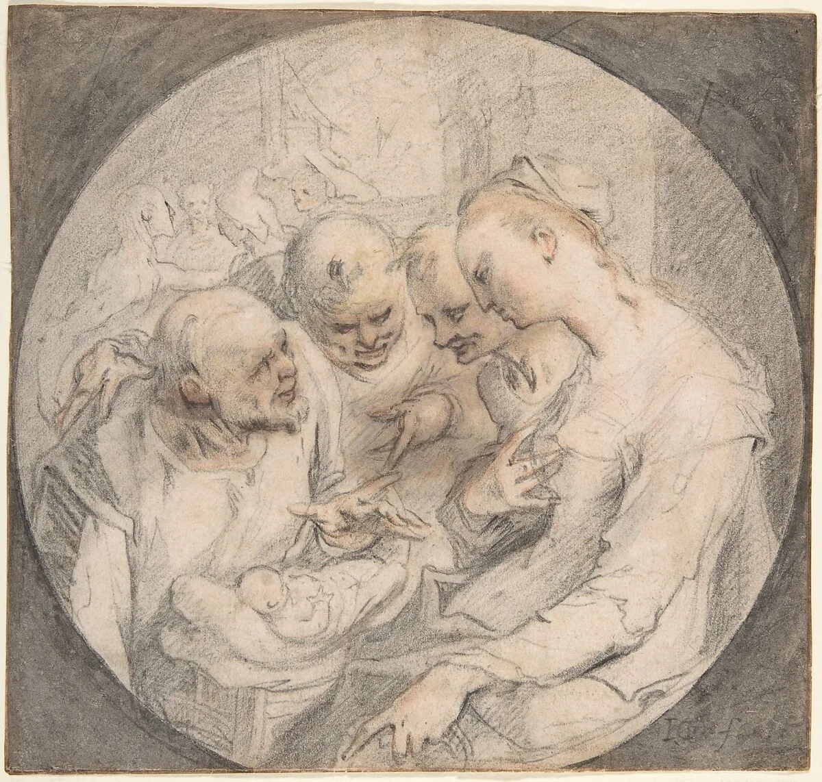 Adoration of the Shepherds — Hendrick Goltzius|Jacob Matham