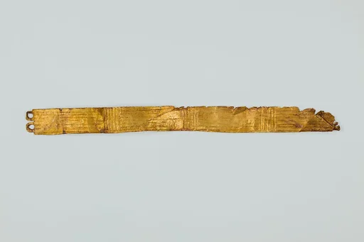 Amulet, sheet gold, bracelet