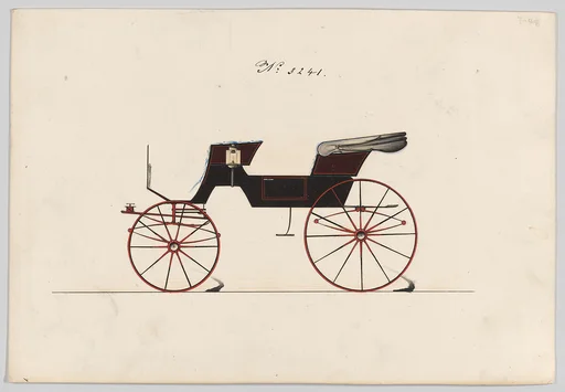 Design for Park or Cabriolet Phaeton, no. 3241