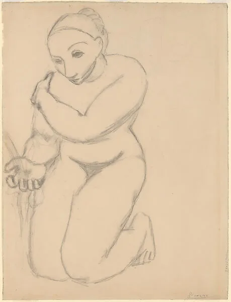 Kneeling Nude — Pablo Picasso