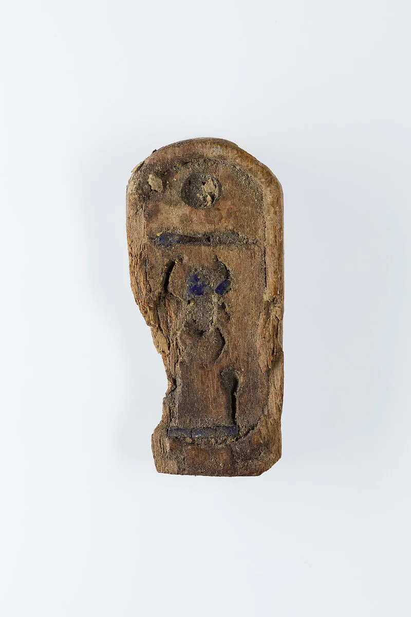 Cartouche-Shaped Inlay with the Name of Thutmose I — Unknown