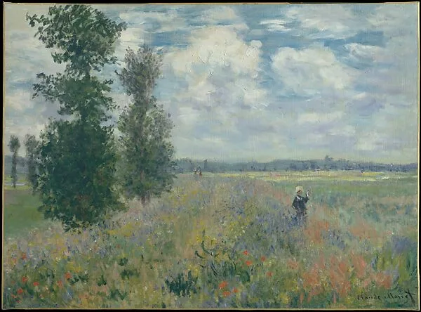 Poppy Fields near Argenteuil — Claude Monet