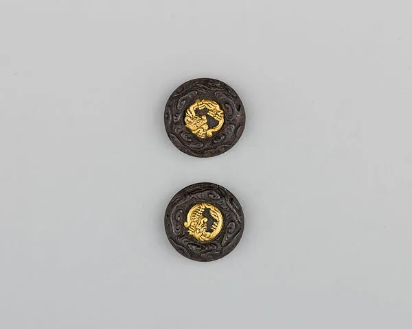 Pair of Sword-Grip Ornaments (Menuki) — Unknown