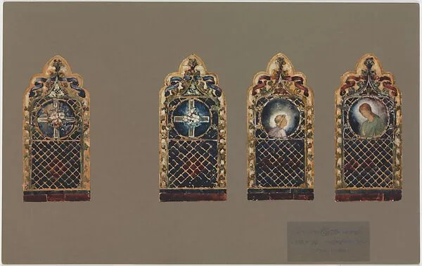 Designs for windows — Louis C. Tiffany|Tiffany Studios