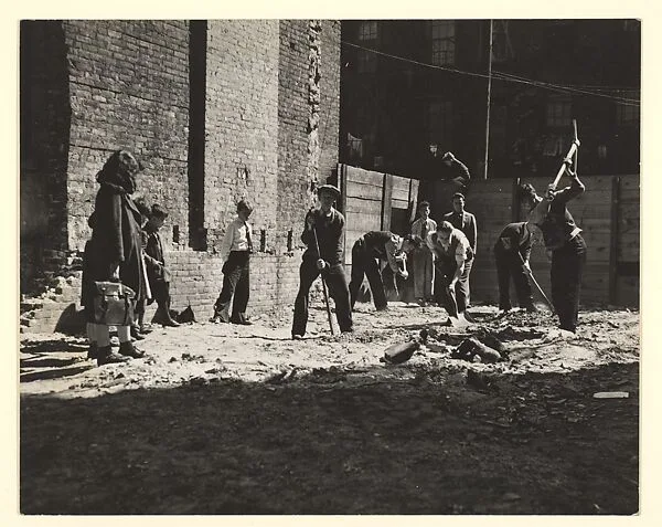 Building Playground - Hudson Guild, New York City — Sid Grossman