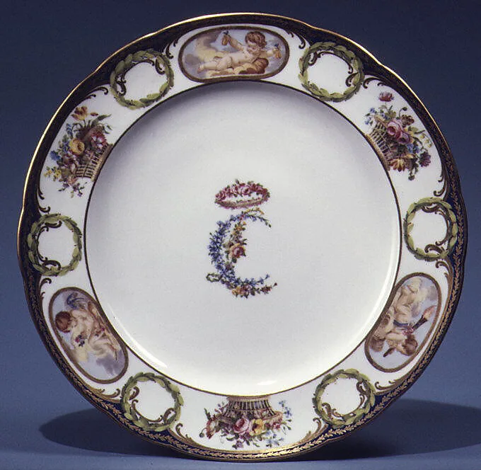 Plate — Sèvres Manufactory|Hileken|Michel-Barnabé Chauvaux
