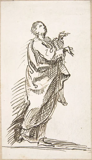 Standing Saint (Apostle?)