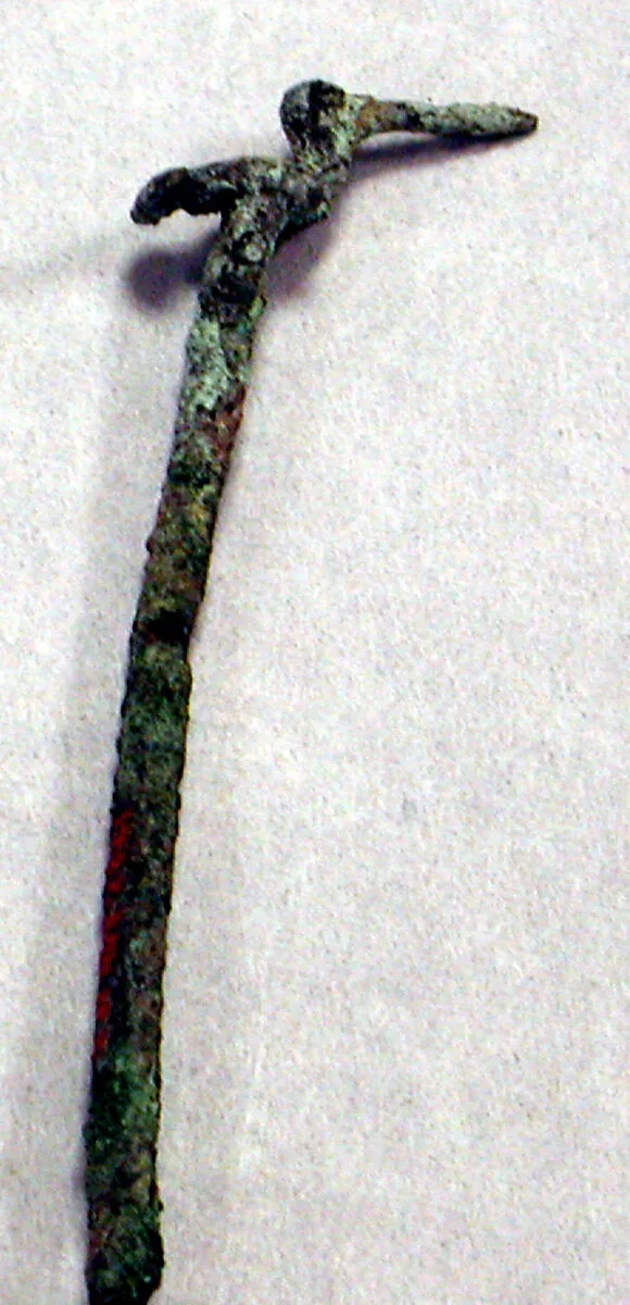 Copper Lime Spoon with Bird Top — Unknown
