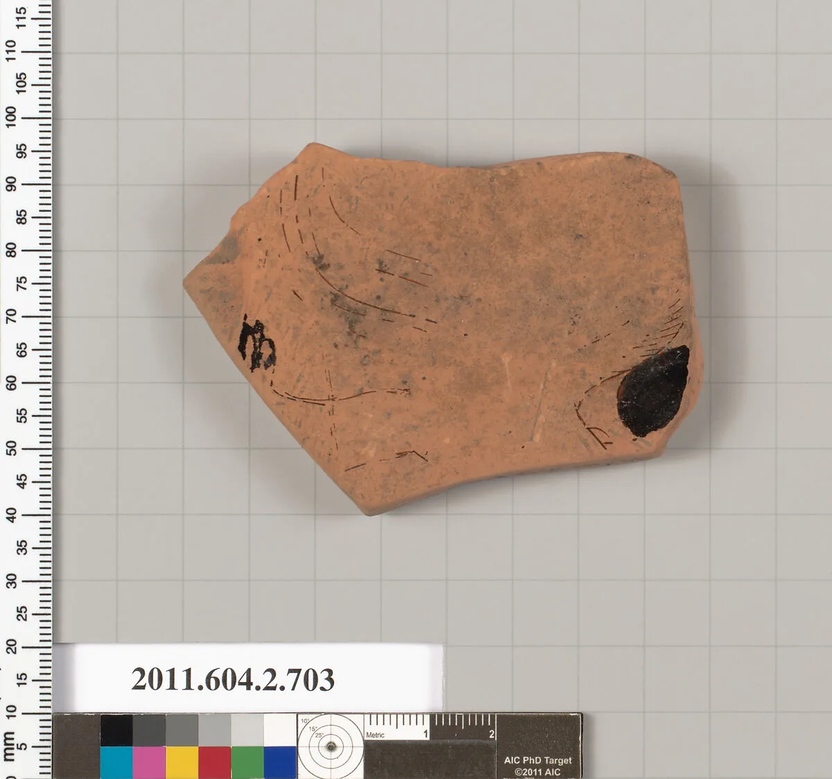 Terracotta fragment of a calyx-krater (bowl for mixing wine and water) — Unknown